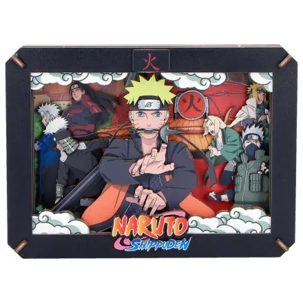 Naruto Modellbausatz Hölzernes Theater Hokage (Medium) 10 cm Produktfoto