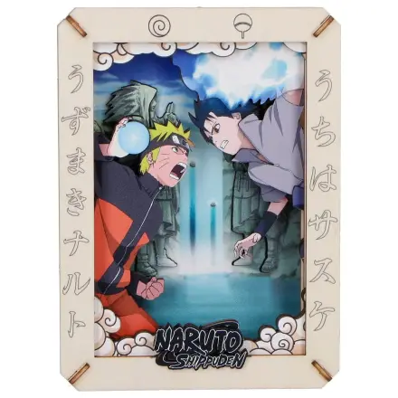 Naruto Modell Bausatz Wooden Theater The Final Valley (Medium) 14 cm Produktfoto