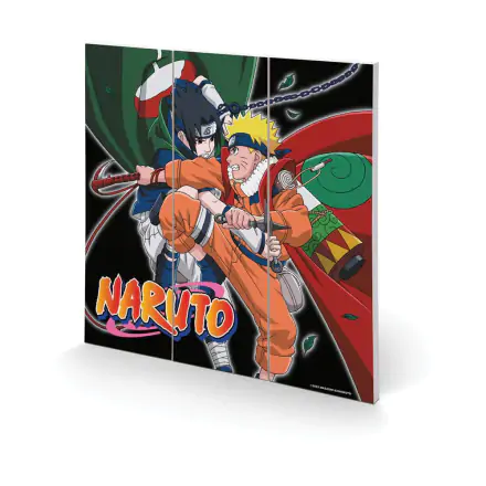 Naruto Holzdruck Training To Surpass The Other Produktfoto