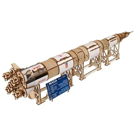 NASA 3D Holzpuzzle Saturn V Produktfoto