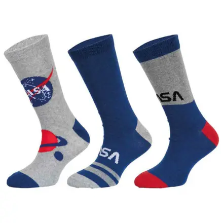 NASA Planetary Blue Kinder Socken 31/34 Produktfoto