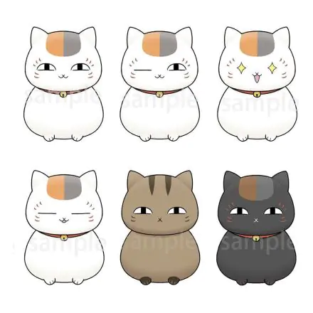 Natsume's Book of Friends Chokorin Mascot Series Sammelfiguren 6er-Pack 5 cm Produktfoto