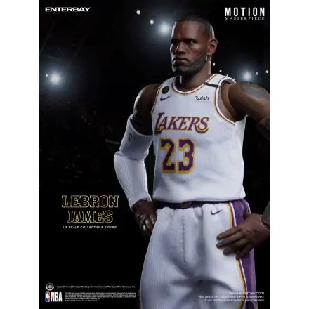 NBA Collection Motion Masterpiece Actionfigur 1/9 LeBron James (LA Lakers) 23 cm Produktfoto