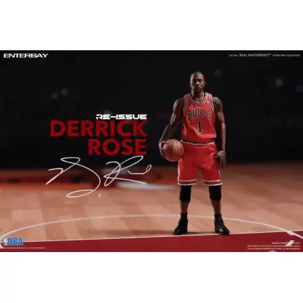 NBA Collection Real Masterpiece Actionfigur 1/6 Derrick Rose Limited Retro Edition 30 cm termékfotója