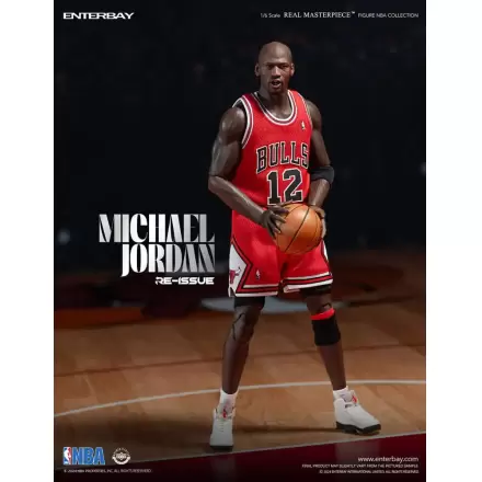 NBA Collection Real Masterpiece Actionfigur 1/6 Michael Jordan I'm Back Edition Limited 30 cm termékfotója