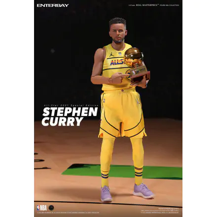NBA Collection Real Masterpiece Actionfigur 1/6 Stephen Curry All Star 2021 Special Edition 30 cm Produktfoto