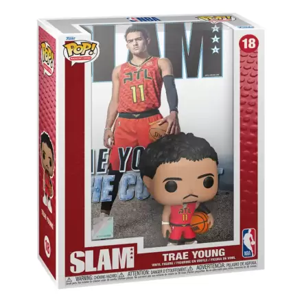 NBA Cover POP! Basketball Vinyl Figur Trae Young (SLAM Magazin) 9 cm Produktfoto