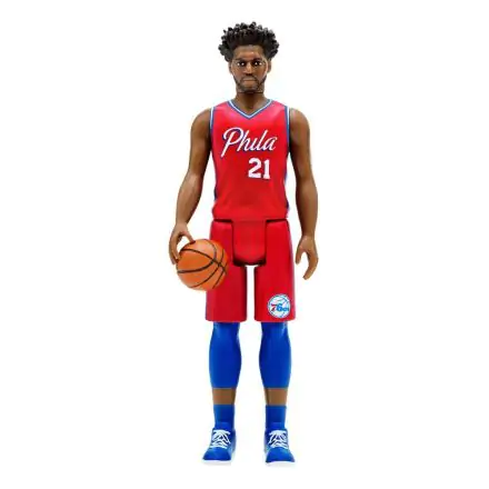 NBA ReAction Actionfigur Wave 3 Joel Embiid (76ers) [Red Statement] 10 cm Produktfoto