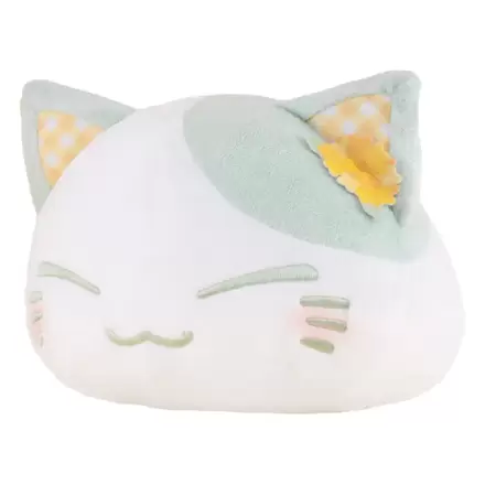 Nemuneko Cat Plüschfigur Rape Flower Pattern Ear Decoration Green Color Ver. 30 cm Produktfoto