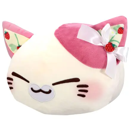 Nemuneko Katze Süß Große Plüsch Figur Berry Pink 35 cm Produktfoto