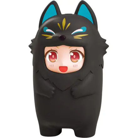 Nendoroid More Zubehör-Set für Nendoroid Actionfiguren Kigurumi Face Parts Case Black Kitsune 10 cm termékfotója