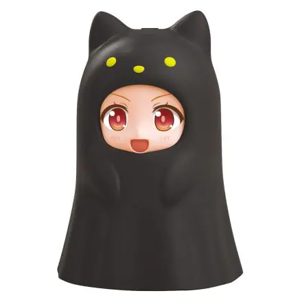 Nendoroid More Zubehör-Set für Nendoroid Actionfiguren Kigurumi Face Parts Case Ghost Cat Black 10 cm Produktfoto