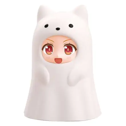 Nendoroid More Zubehör-Set für Nendoroid Actionfiguren Kigurumi Face Parts Case Ghost Cat White 10 cm Produktfoto