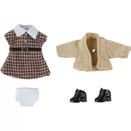 Nendoroid Zubehör-Set für Nendoroid Doll Actionfiguren Outfit Set: Campus Outfit Girl (Beige) Produktfoto