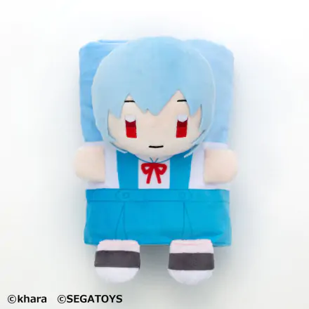 Neon Genesis Evangelion Roll-Up Plüschfigur Rei Ayanami 23 cm Produktfoto