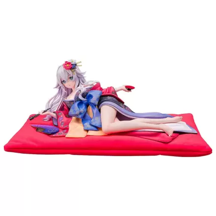 Neptunia x Senran Kagura Statue 1/7 Black Heart Kimono Ver. 10 cm Produktfoto