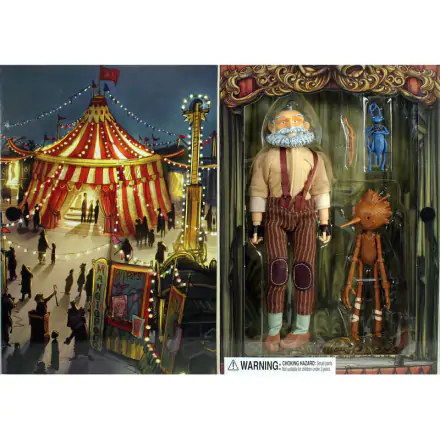 Netflix Pinocho Gepetto & Cricket Figurn 20cm Produktfoto