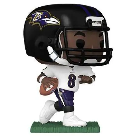 NFL POP! Sports Vinyl Figur Ravens - Lamar Jackson (Away) 9 cm Produktfoto