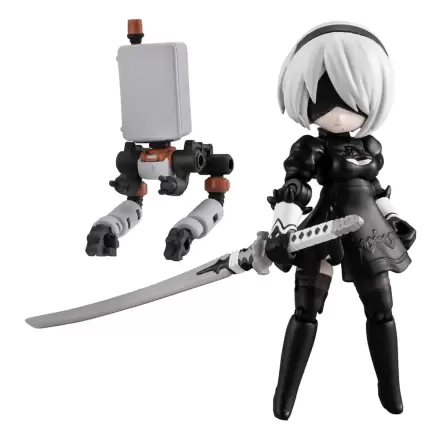 NieR: Automata Ver1.1a Desktop Army Action Figur 2B 8 cm Produktfoto