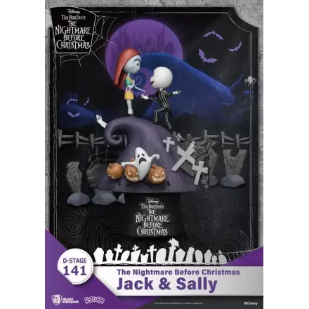 Nightmare before Christmas D-Stage PVC Diorama Jack & Sally 15 cm Produktfoto