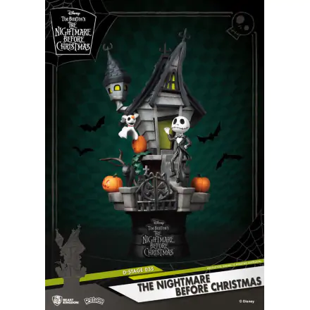 Nightmare before Christmas D-Stage PVC Diorama Jack's Haunted House 15 cm termékfotója