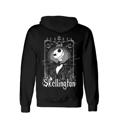 Nightmare before Christmas Kapuzenpullover Jack Skellington In Frame Black And Back termékfotója