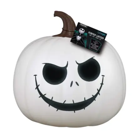 Nightmare Before Christmas Light Jack Skellington Kürbis Laterne 20 cm Produktfoto