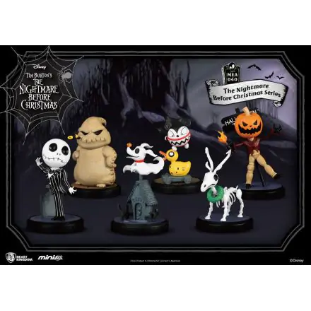 Nightmare Before Christmas Mini Egg Attack Figuren 6er-Pack 8 cm Produktfoto