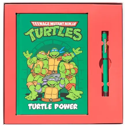 Ninja Turtles A5 Notizbuch + Stift Produktfoto