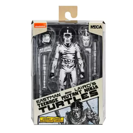 Ninja Turtles Teenage Mutant Casey Jones Black & White Figur 18 cm Produktfoto
