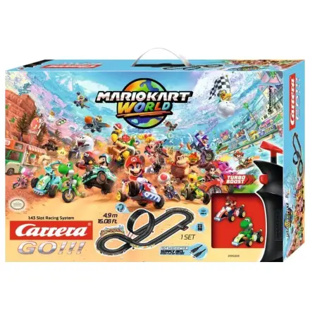 Nintendo Mario Kart Carrera GO!!! Rennstrecke Set Mario Kart World Produktfoto