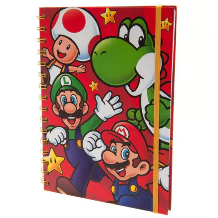 Nintendo Super Mario Bros A5 Notizbuch termékfotója