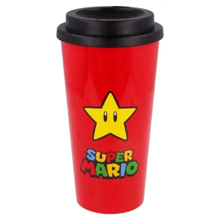 Nintendo Super Mario Bros double wall Kaffeebecher 520ml Produktfoto
