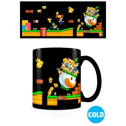 Nintendo Super Mario Gold Coin Rush Tasse mit Thermoeffekt termékfotója