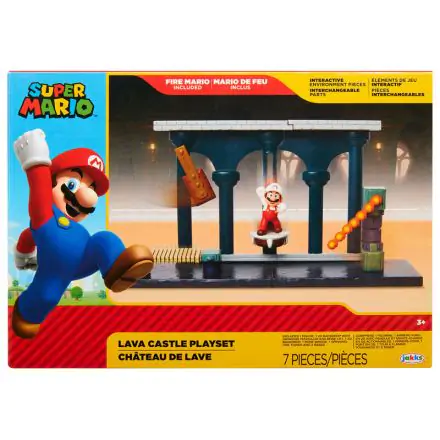 Nintendo Super Mario Lava Castle Spielset termékfotója