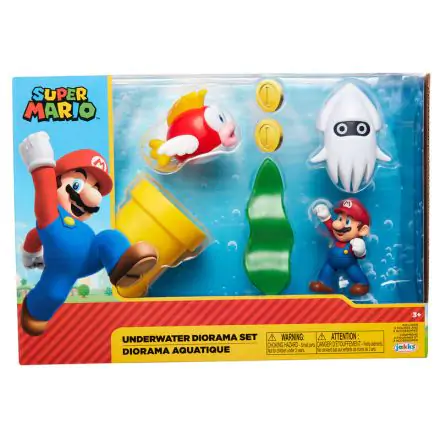 Nintendo Super Mario Underwater diorama set termékfotója