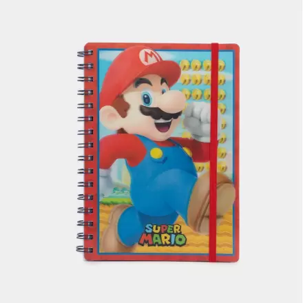 Super Mario 3D Wiro Notizbuch A5 Mario termékfotója