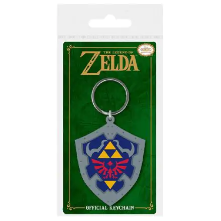 Legend of Zelda Gummi-Schlüsselanhänger Hylia-Schild 6 cm termékfotója