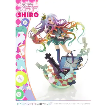 No Game No Life Prisma Wing PVC Statue 1/7 Shiro 27 cm termékfotója