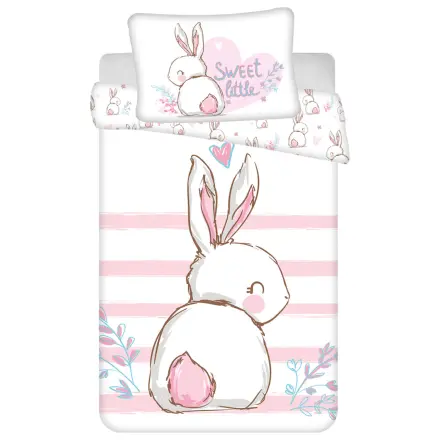 Bunny Sweet Kinder-, Vorschul-Bettdeckenbezug Produktfoto
