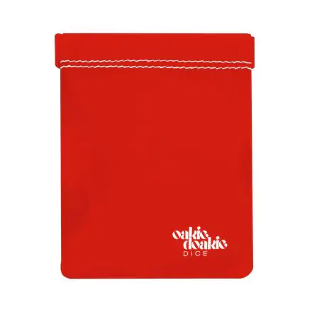 Oakie Doakie Dice Würfelbeutel klein - rot Produktfoto