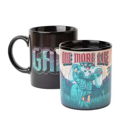 One More Life Gameration Tasse mit Thermoeffekt 350ml termékfotója