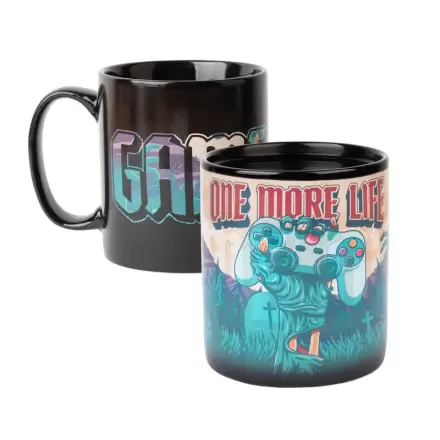 One More Life Gameration Tasse mit Thermoeffekt 520ml termékfotója