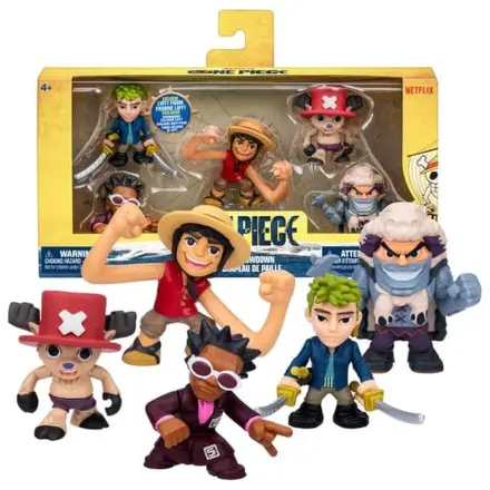 One Piece Mini Figur 5er-Pack Produktfoto
