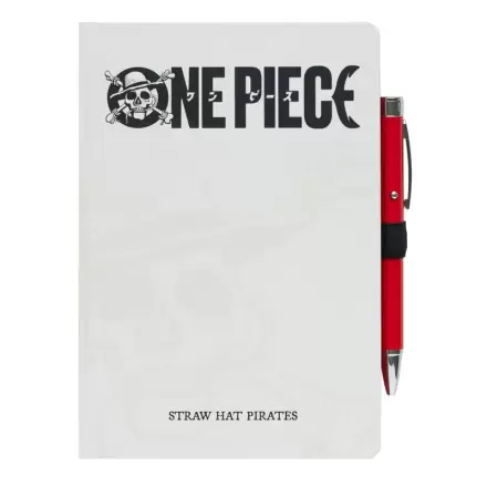 One Piece A5 Notizbuch und Projektorstift termékfotója