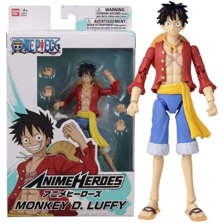One Piece Anime Heroes Monkey D Luffy Figur 16cm Produktfoto
