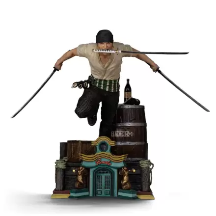 One Piece Art Scale Statue 1/10 Zoro 19 cm Produktfoto