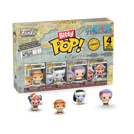 One Piece Bitty Funko POP! Vinyl Figur 4er-Pack Nami Produktfoto