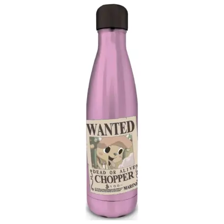 ONE PIECE Chopper Wanted Metallflasche 560 ml Produktfoto
