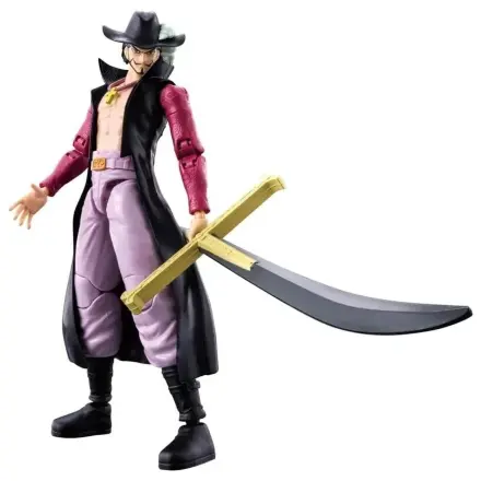 One Piece Dracule Mihawk Figur Anime Heroes 17 cm Produktfoto